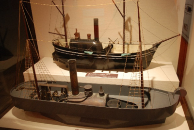 蒸気船雛形複製
